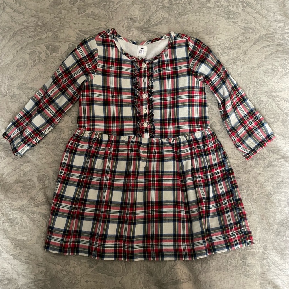 GAP toddler holiday Long Sleeve Dress